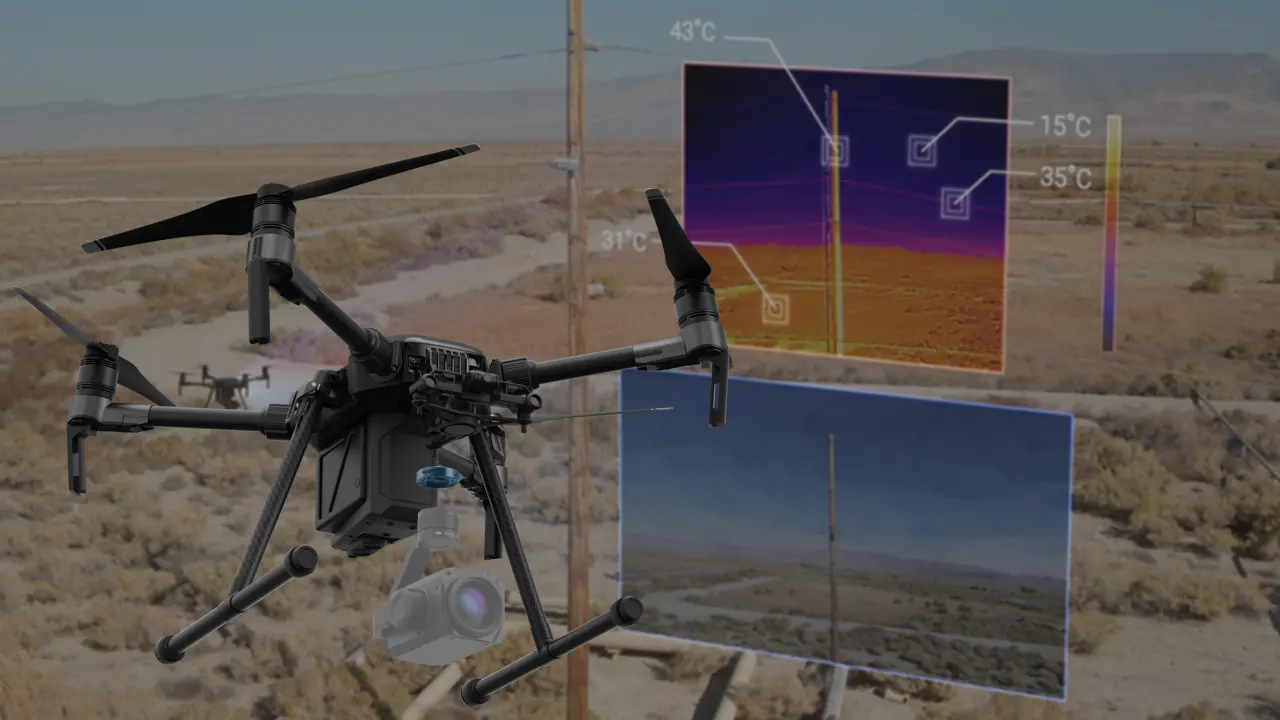 Drone İle Termal Test Bakım Faaliyetleri